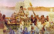 The Finding of Moses tadema